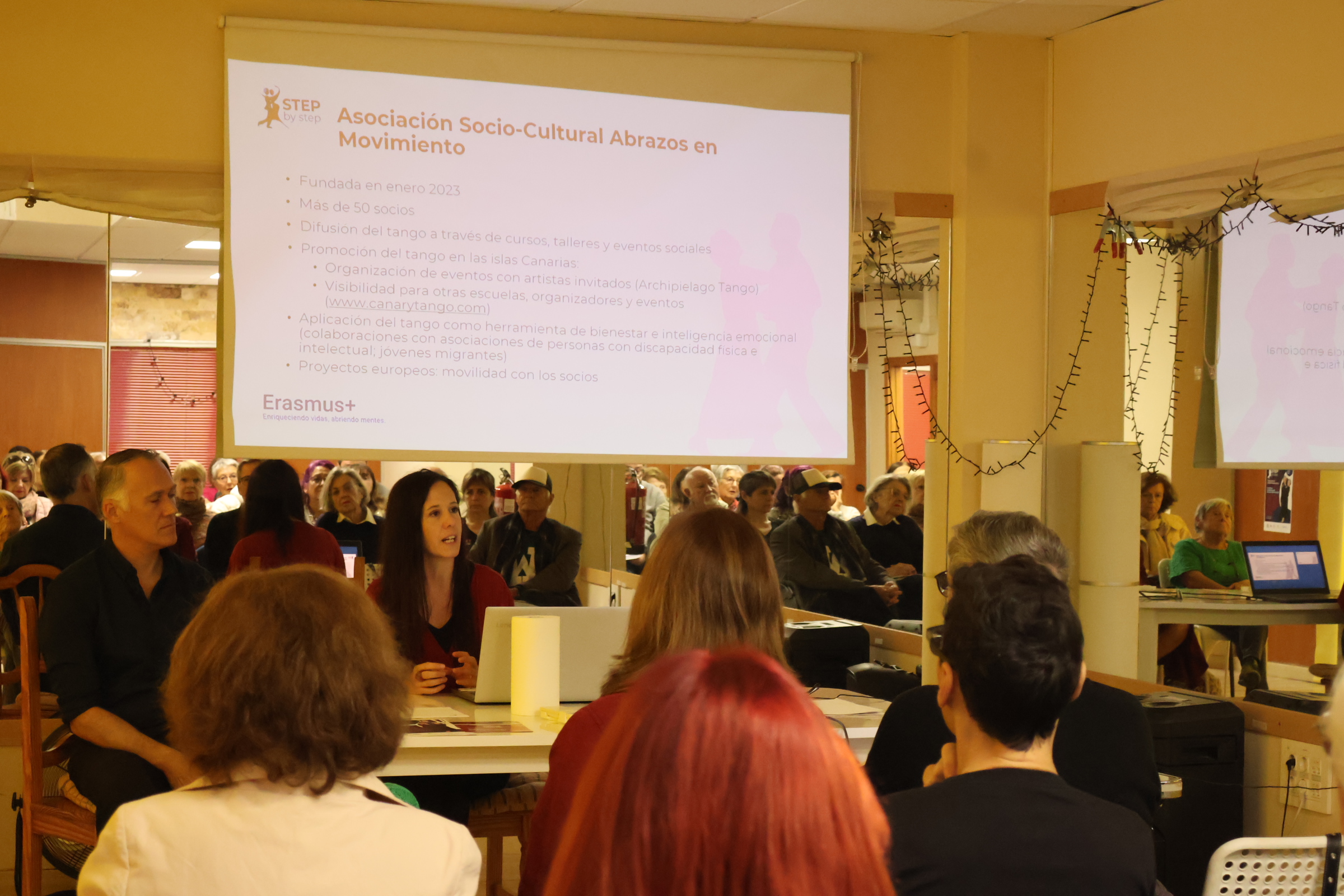 The Canary Islands host the launch of the European STEP-BY-STEP project on tango and older people